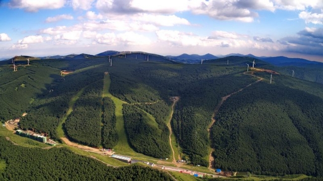 藍天青山綠水